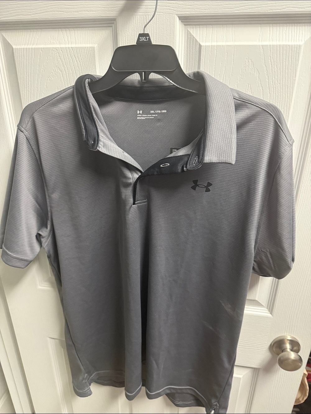 Under Armour Men's Gray Performance Polo